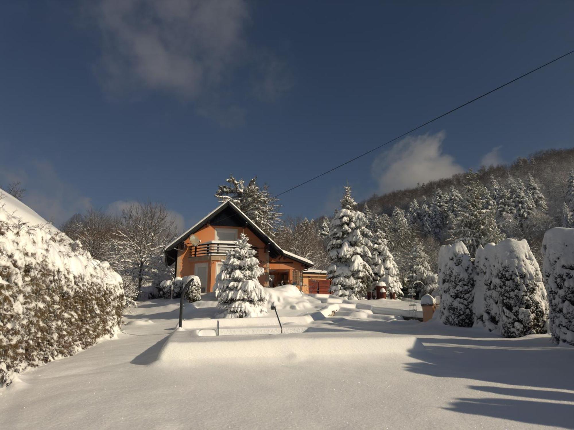 Villa Tratea - With A Heated Pool Tomici Exterior foto